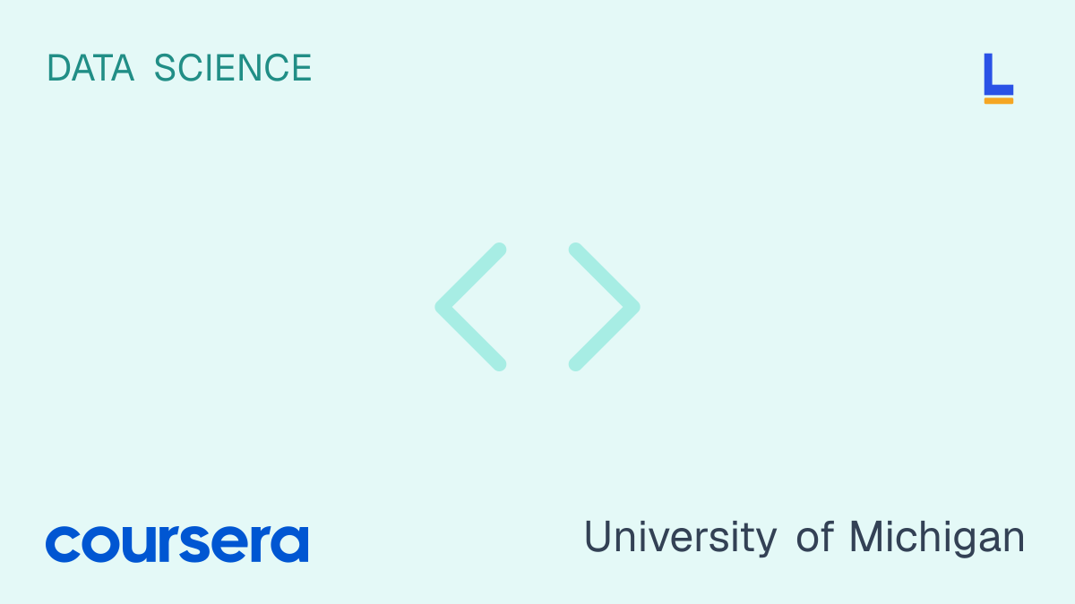Applied Data Science with Python Specialization — Coursera online course thumbnail