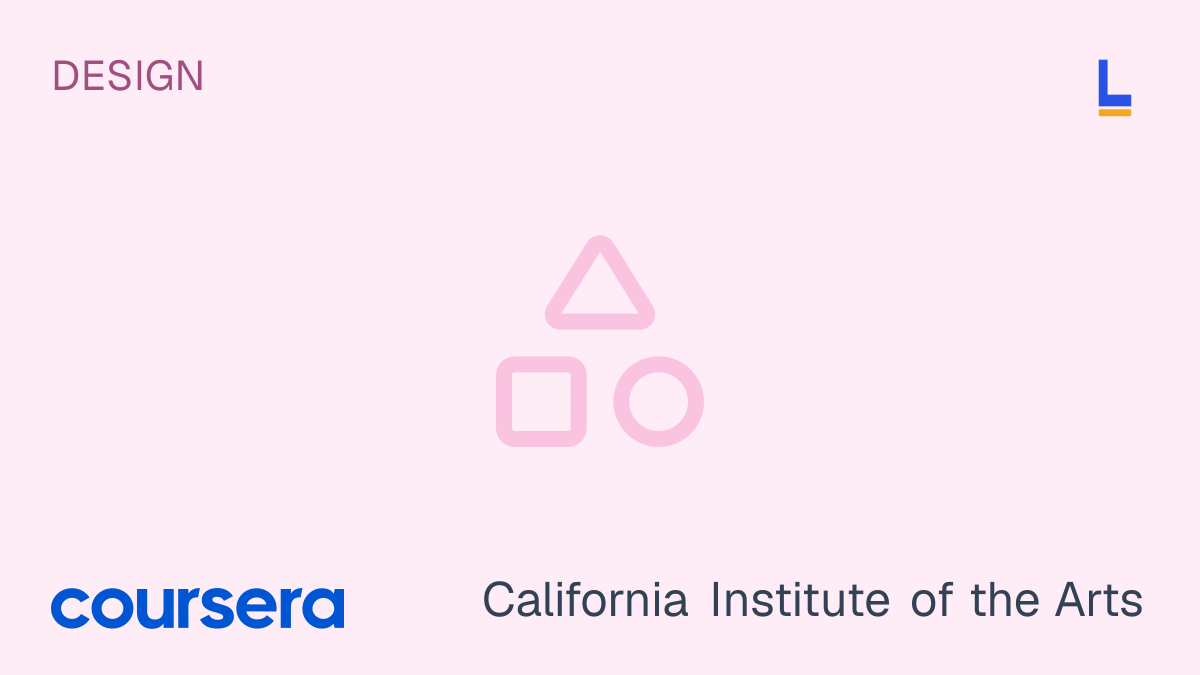 Graphic Design Specialization — Coursera online course thumbnail