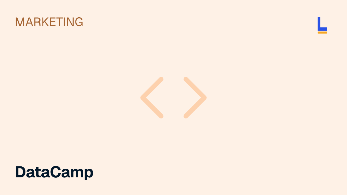 Customer Segmentation in Python — DataCamp online course thumbnail