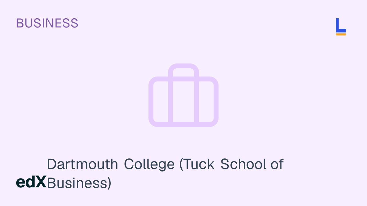 Omnichannel Strategy and Management — edX online course thumbnail