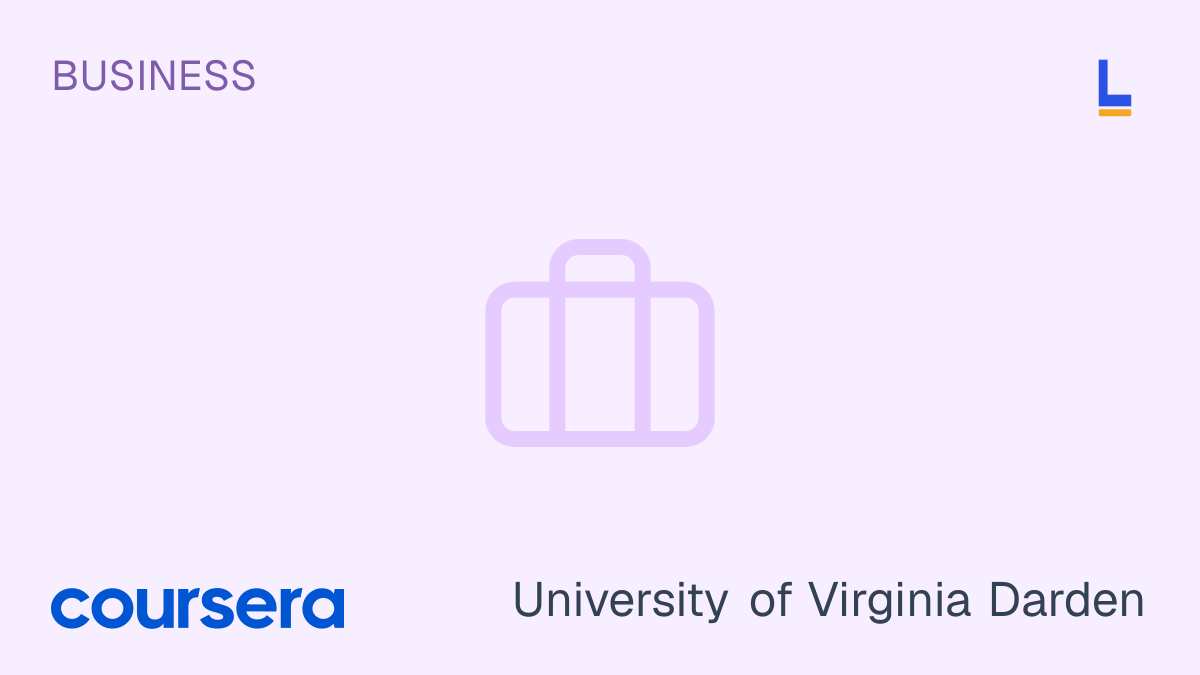 Design Thinking for Innovation — Coursera online course thumbnail
