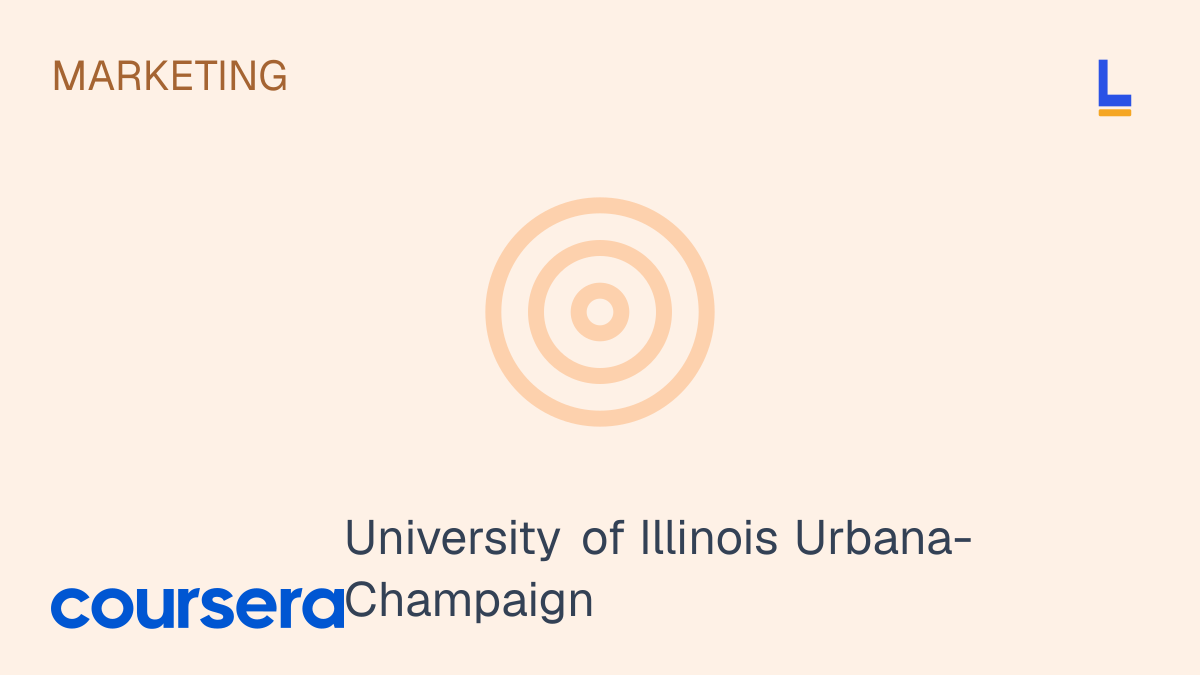 Digital Marketing: Customer Engagement Strategy — Coursera online course thumbnail