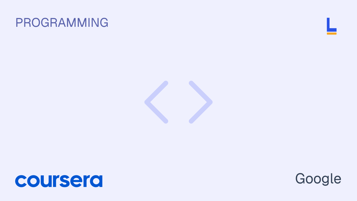 Google IT Automation with Python Professional Certificate — Coursera online course thumbnail