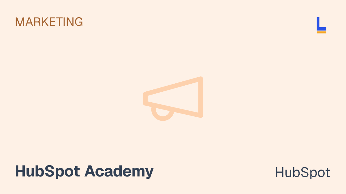 Content Marketing Certification — HubSpot Academy online course thumbnail