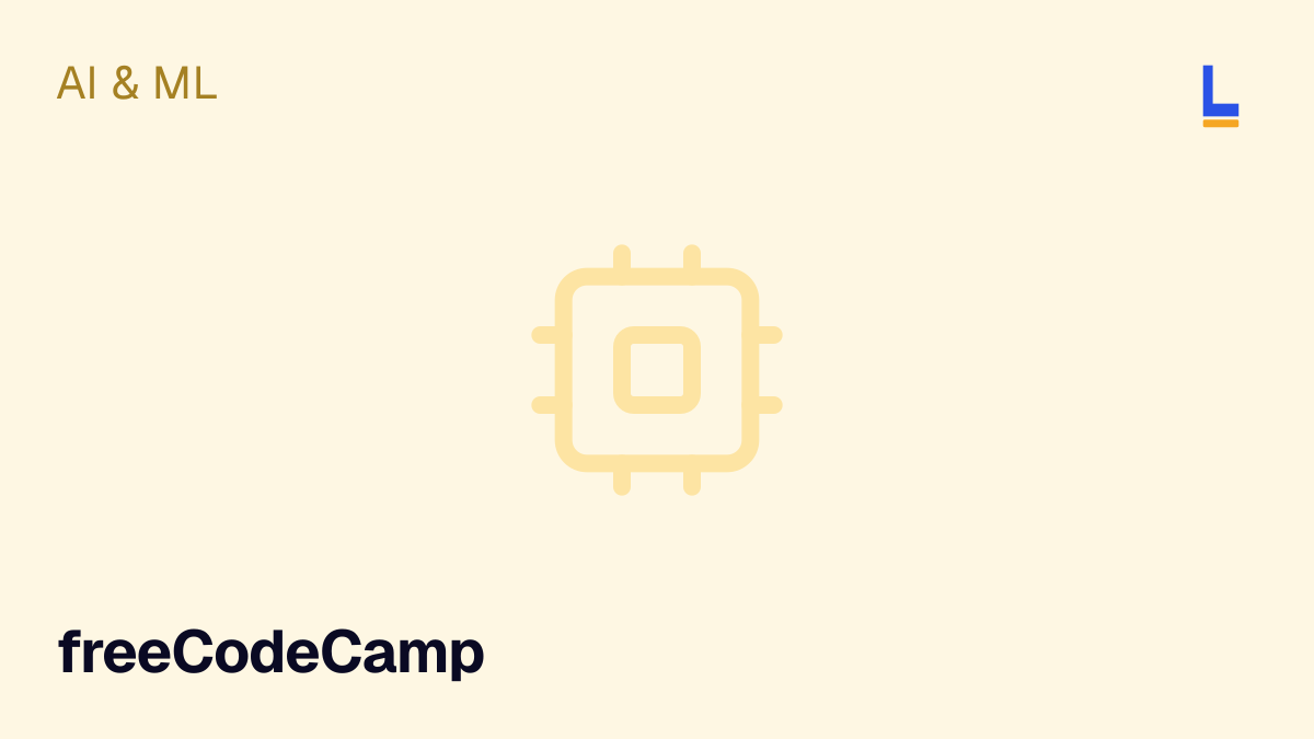 Hugging Face NLP Course — freeCodeCamp online course thumbnail