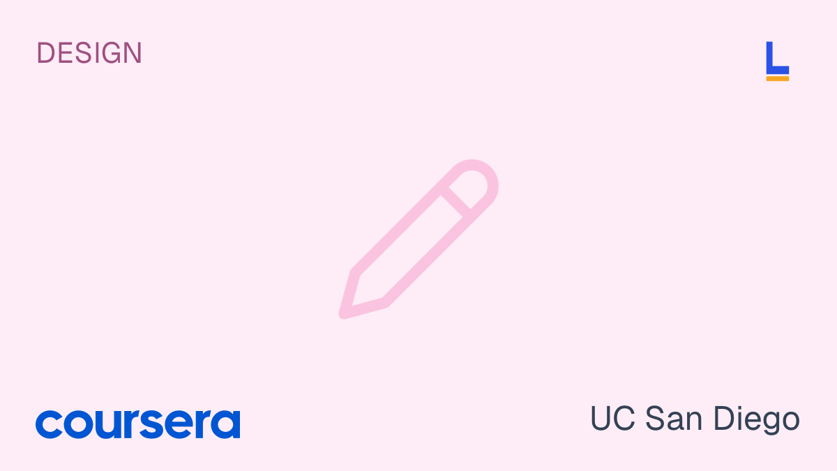 Interaction Design Specialization — Coursera online course thumbnail