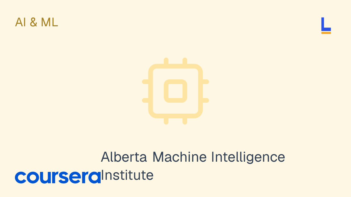 Introduction to Applied Machine Learning — Coursera online course thumbnail