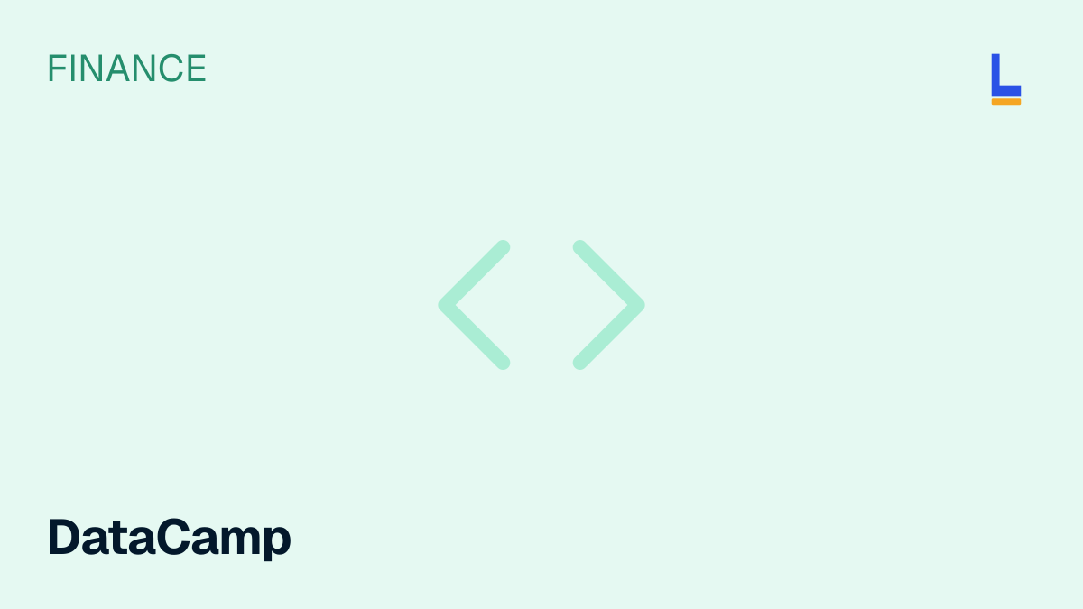 Introduction to Financial Concepts in Python — DataCamp online course thumbnail