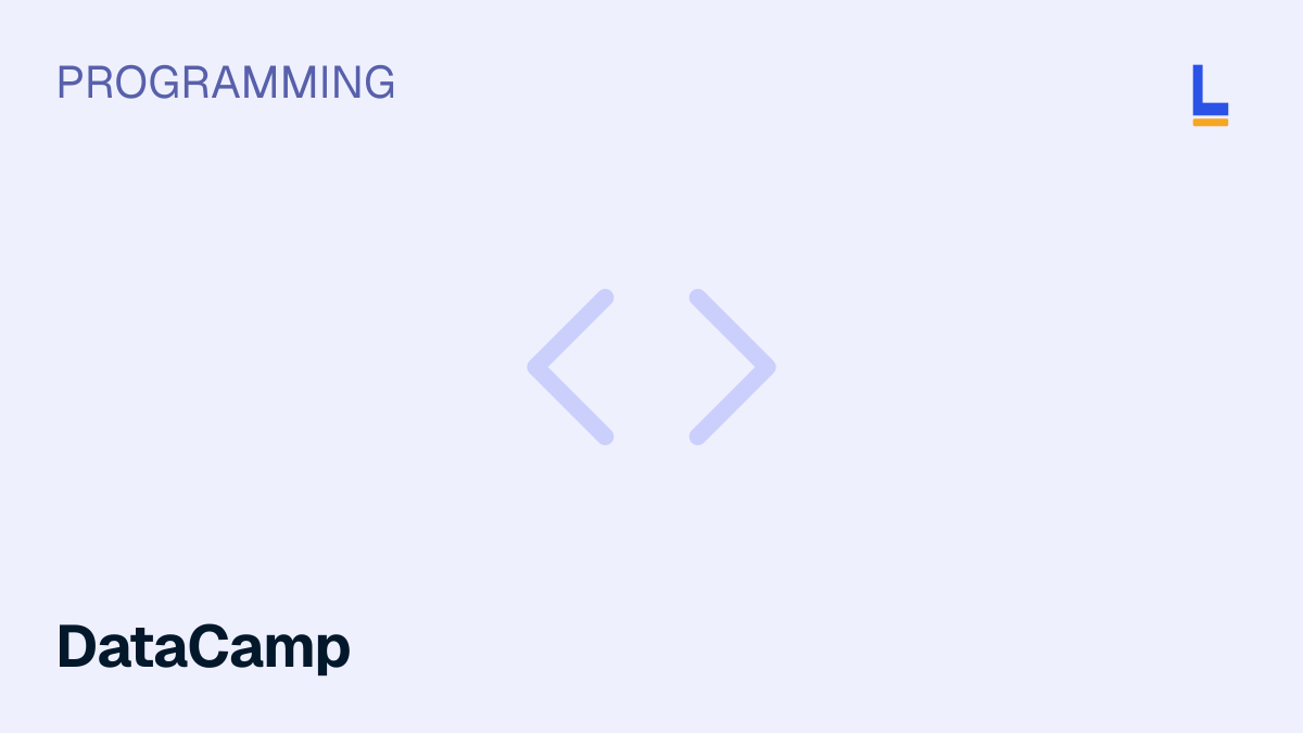 Introduction to Python — DataCamp online course thumbnail