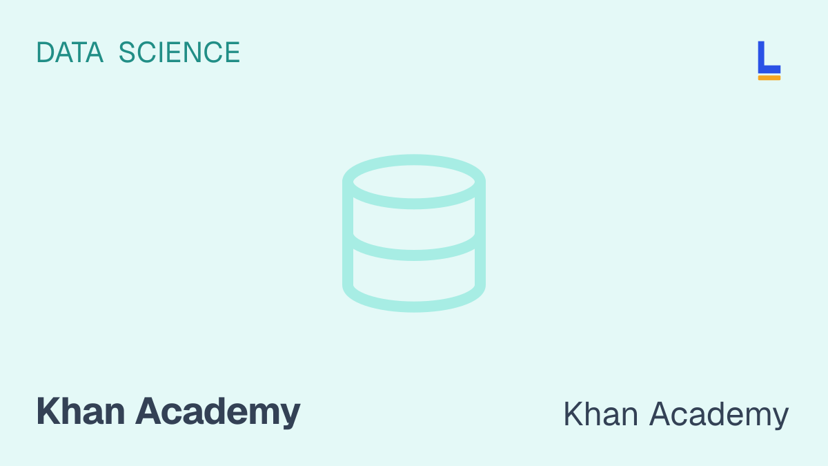 Intro to SQL: Querying and Managing Data — Khan Academy online course thumbnail