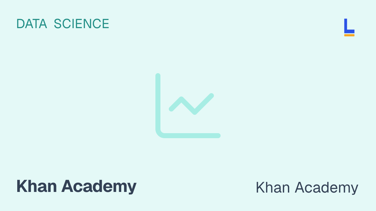 Statistics and Probability — Khan Academy online course thumbnail