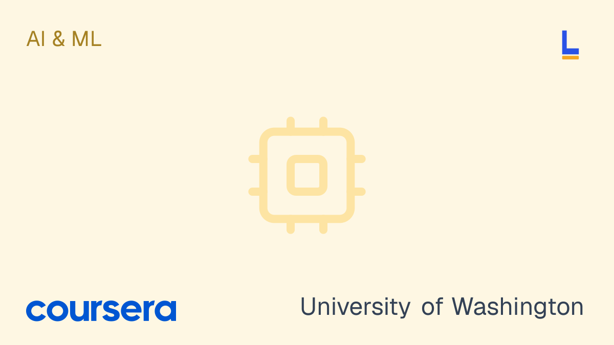 Machine Learning: Classification — Coursera online course thumbnail