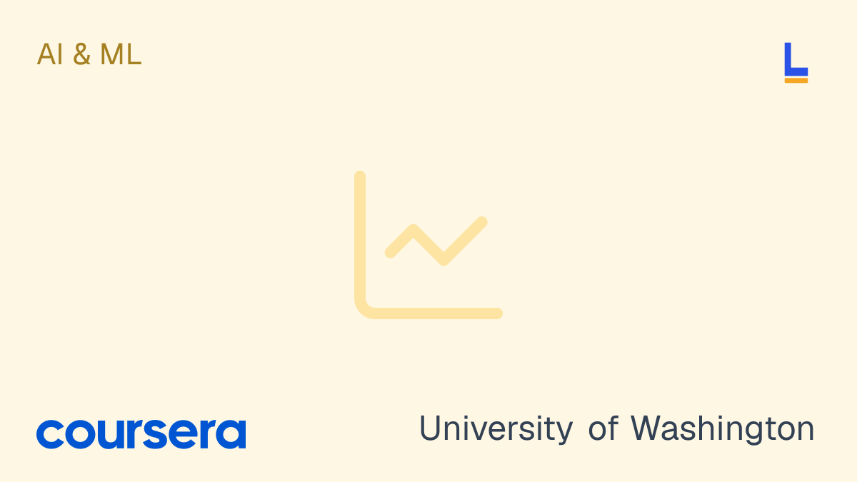 Machine Learning: Regression — Coursera online course thumbnail