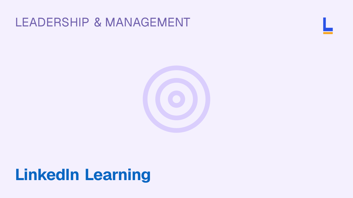 Management Foundations — LinkedIn Learning online course thumbnail