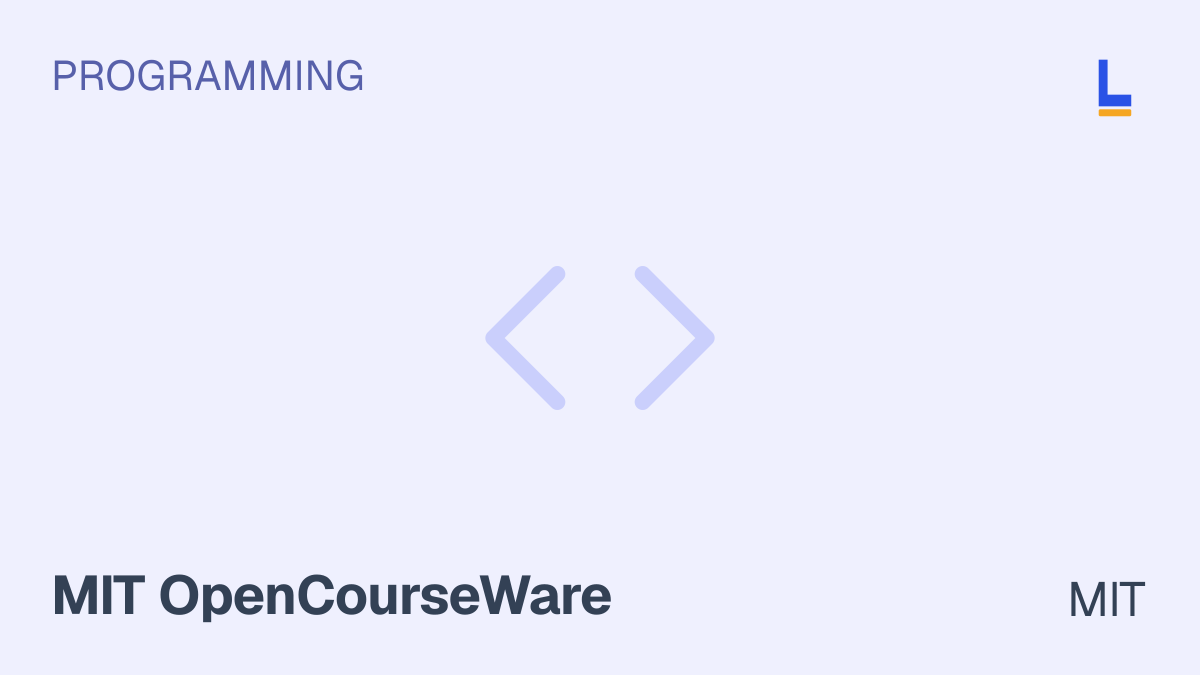 Introduction to Computer Science and Programming in Python (6.0001) — Online online course by MIT thumbnail