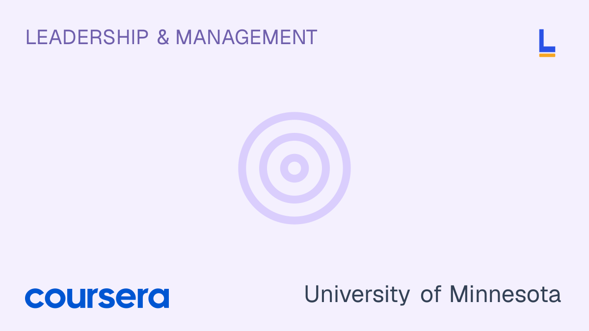 Recruiting, Hiring, and Onboarding Employees — Coursera online course thumbnail