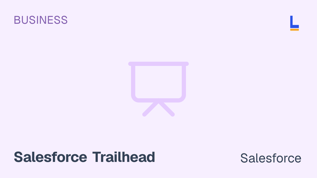 Salesforce Administrator Beginner Trail — Salesforce Trailhead online course thumbnail