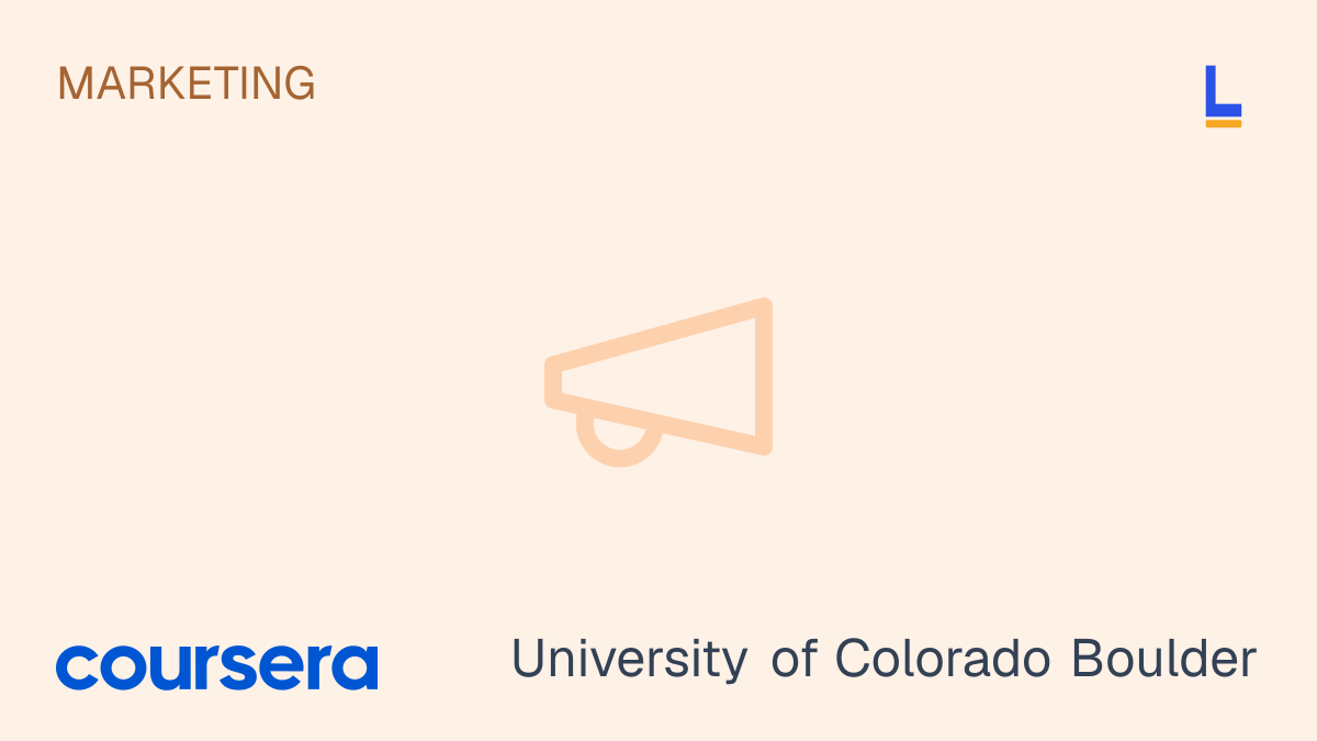 Social Media Advertising — Coursera online course thumbnail
