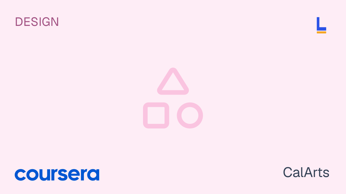 UX Design Fundamentals — Coursera online course thumbnail