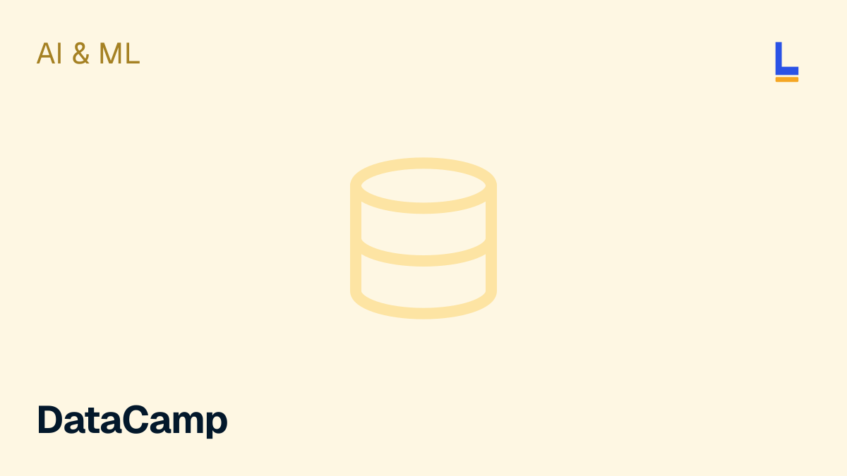Vector Databases for Embeddings with Pinecone — DataCamp online course thumbnail