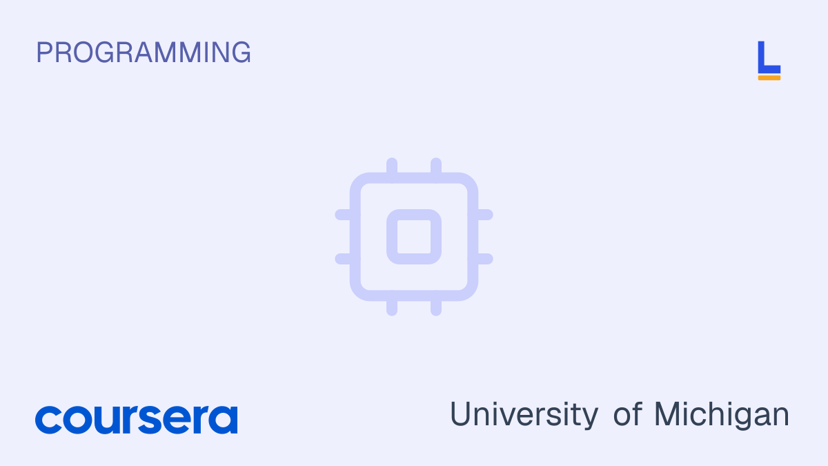 Web Application Technologies and Django — Coursera online course thumbnail